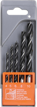 WOOD DRILL SET | 4 - 10 MM | 5 PCS. (2017)
