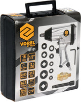 AIR IMPACT KIT 1/2" 16PCS" (81101)