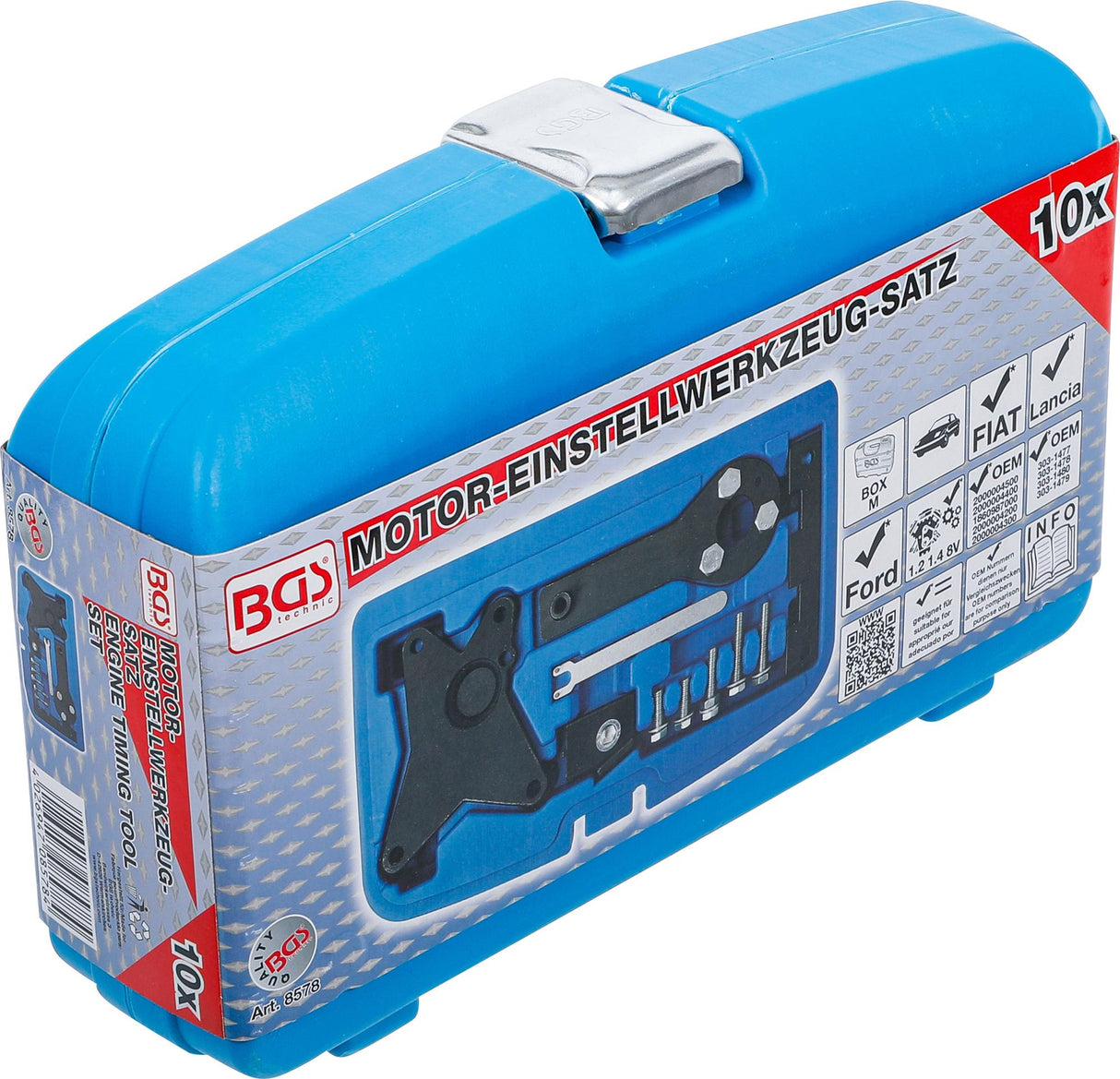 ENGINE TIMING TOOL SET | FOR FIAT, FORD, LANCIA 1.2, 1.4 8V (8578)