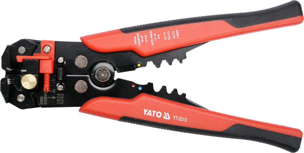 MULTIFUNCTION WIRE STRIPPER 205MM (YT-2313)
