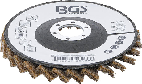 FLAP DISC | NON-WOVEN | Ø 125 MM | GRAIN SIZE 80 (74472)