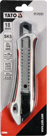 UTILITY KNIFE 18MM (YT-75121)