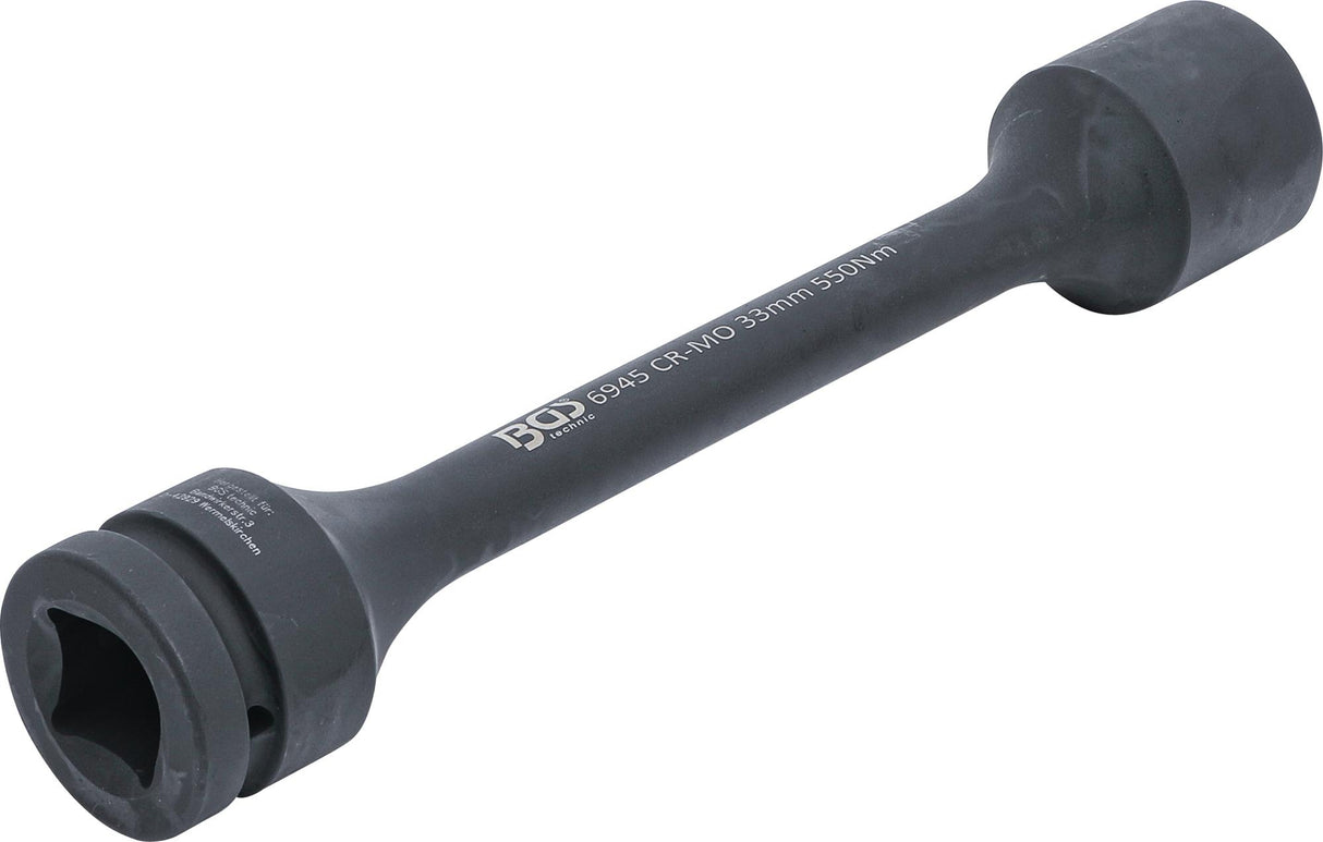 TORSION IMPACT SOCKET, HEXAGON | 25 MM (1") DRIVE | 33 MM | 550 NM (6945)