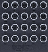 TOOL TRAY 1/6: RIM LOCK SOCKET SET FOR VAG | 20 PCS. (6659)