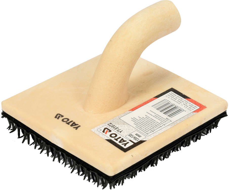 BRUSH FOR PLASTER SCRATCHING / SMOOTHING | 135 X 135 MM (YT-51972)