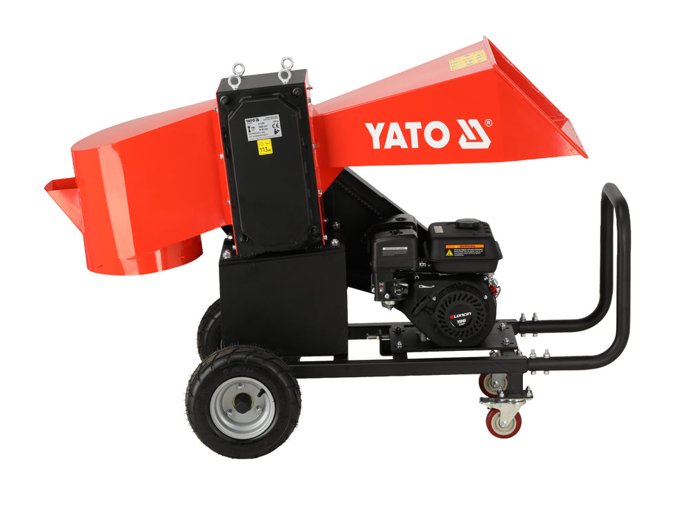 PETROL BRANCH/WOOD CHIPPER | DIAMETER 80 MM | 4.1 KW | 196 CM3 (YT-86161)