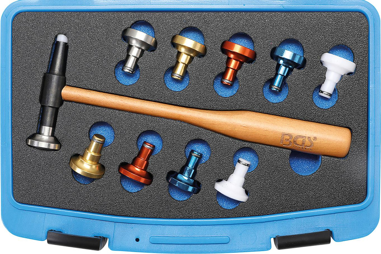 HAMMER SET WITH INTERCHANGEABLE HEADS | Ø 28 MM | 11 PCS. (9768)