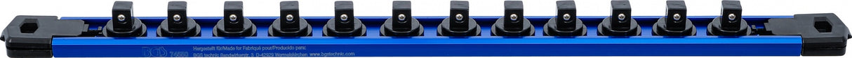 SOCKET HOLDER WITH SQUARE FOR 12 SOCKETS | MAGNETIC | FOR 10 MM (3/8") DRIVE (74550)