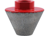 DIAMOND TRAPEZOIDAL ROUTER BIT M14 | 20–50 MM | FOR ENLARGING HOLES | FOR CERAMICS AND STONE (YT-61786)
