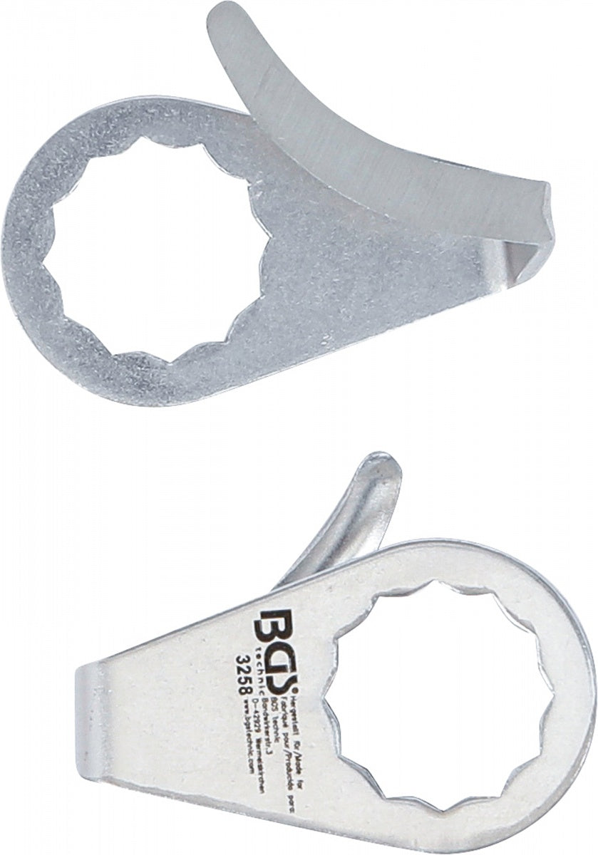 REPLACEMENT KNIFE, HALF ROUND | FOR BGS 3218 & 9291 | 2 X 36 MM | 2 PCS. (3258)