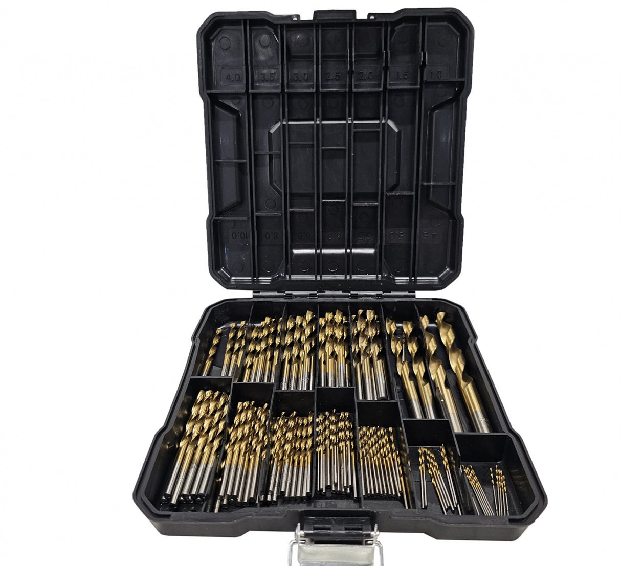 METAL DRILL BIT SET | HSS 4241 | TITANIUM NITRIDE | 1 - 10 MM | 107 PCS. (DB107S)