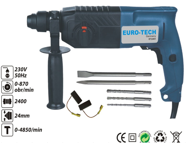 ROTARY HAMMER SDS PLUS WITH SET (2401V)