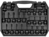 IMPACT SOCKET AND BIT SET | 1/2" | WITH ADAPTORS | 64 PCS | 10 - 32 MM (YT-10260)