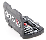 SOCKET SET 1/4" 23PCS (YT-14451)