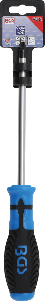 SCREWDRIVER | CROSS SLOT PZ3 | BLADE LENGTH 150 MM (4934)