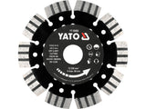 DIAMOND BLADE FOR CUTTING REINFORCED CONCRETE 125X12X22.23MM (YT-59900)