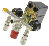 COMPRESSOR REGULATOR WITH PRESSURE SWITCH AND PRESSURE GAUGES | 380V (SK10679)