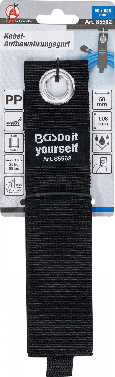 CABLE STORAGE BELT / ORGANIZER | ADJUSTABLE | 50 X 508 MM (85562)