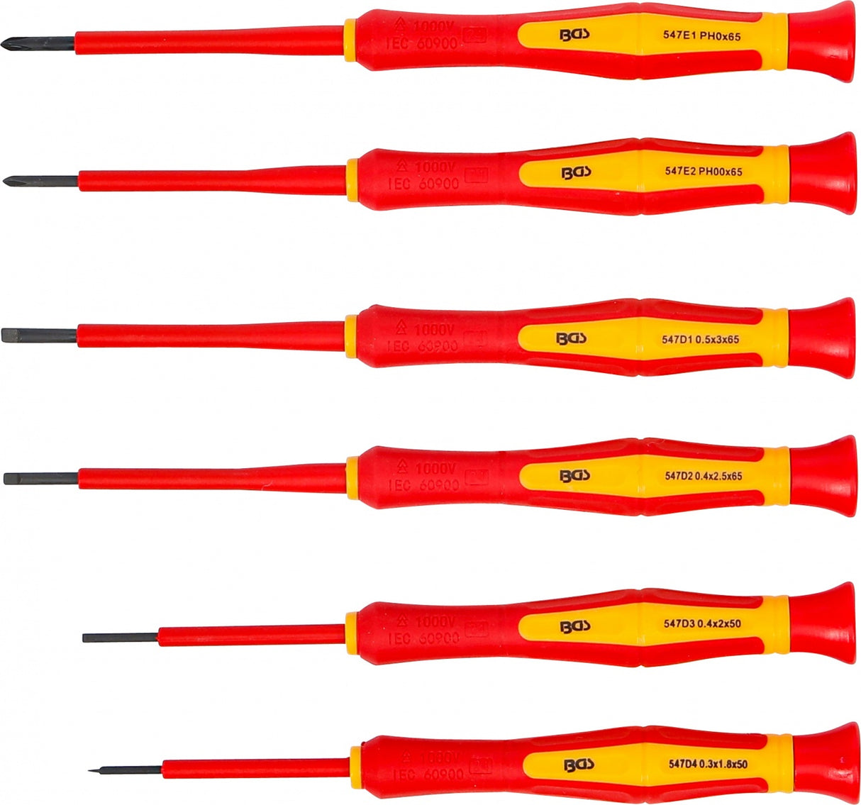 VDE PRECISION SCREWDRIVER SET | 6 PCS. (35883)