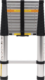 ALU TELESCOPIC LADDER 3,8M 13STEPS (17701)