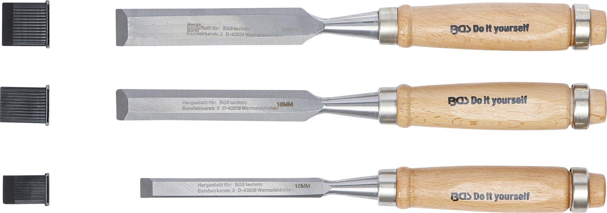 FIRMER CHISEL SET | 10 / 16 / 20 MM | 3 PCS. (50240)