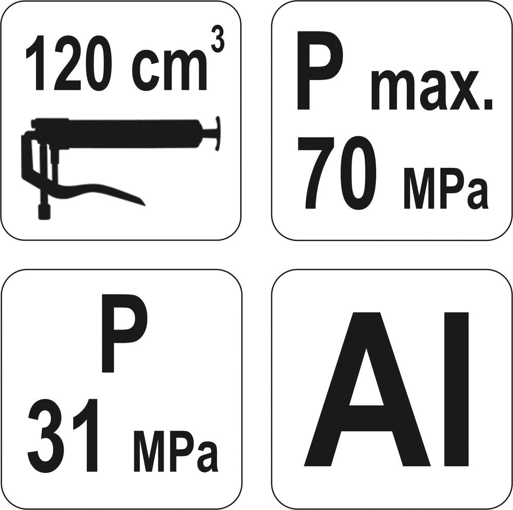 GREASE GUN 120CC (YT-0701)