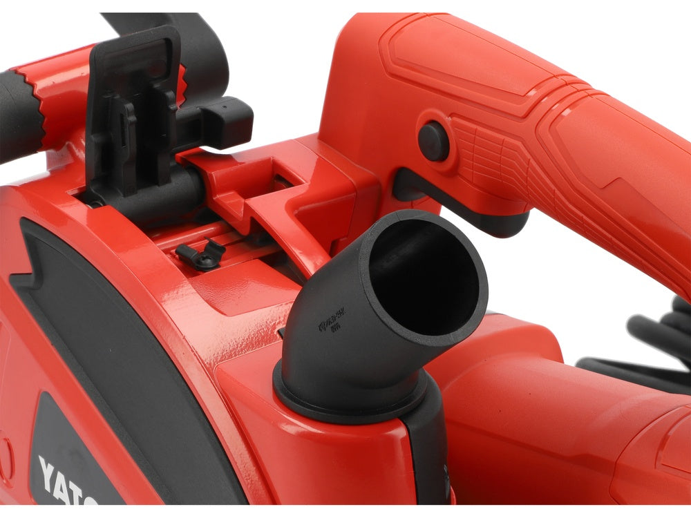 1800W WALL CHASER | 150MM DISCS | WITH DUST EXTRACTION AND ADJUSTABLE DEPTH UP TO 40MM (YT-82016)