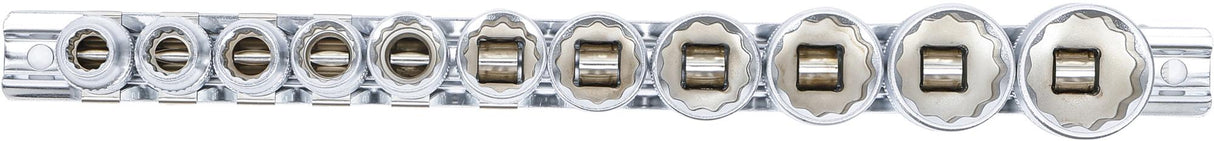 SOCKET SET, 12-POINT | 10 MM (3/8") DRIVE | INCH SIZES | 11 PCS. (9112)