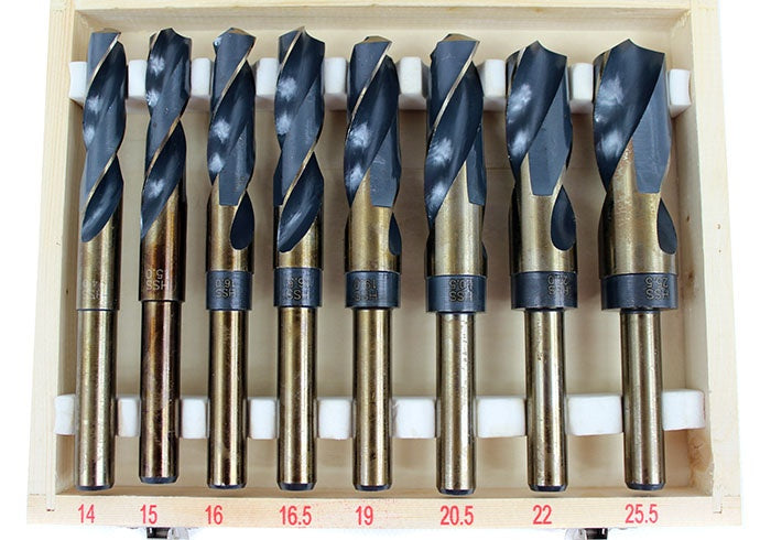 METAL DRILL BIT SET | HSS+CO | 14-25.5 MM | 8 PCS. (SK2008)