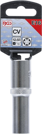 SOCKET, E-TYPE, DEEP | 12.5 MM (1/2") DRIVE | E16 (6446)