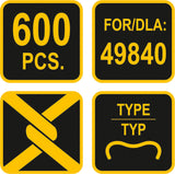 STAPLES "TYPE E" FOR MESH PLIERS (49841)