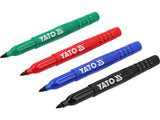 TECHNICAL MARKERS SET 36 PCS / BLACK-GREEN-RED-BLUE (YT-69310)