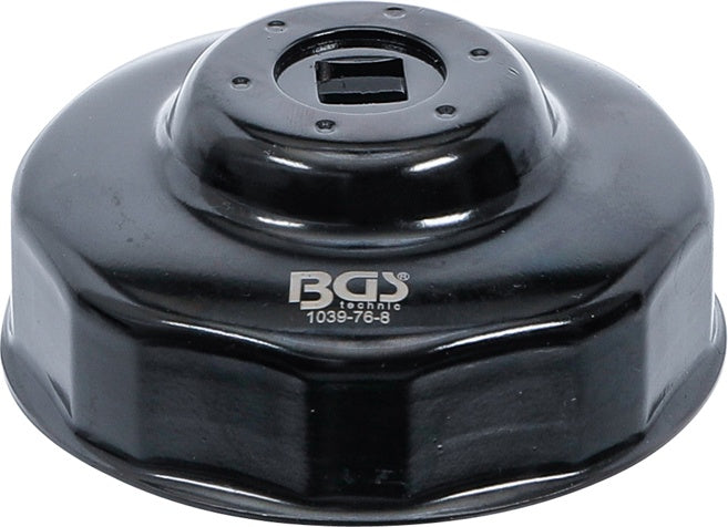 OIL FILTER WRENCH | 8-POINT | Ø 76 MM | FOR FIAT, LANCIA (1039-76-8)