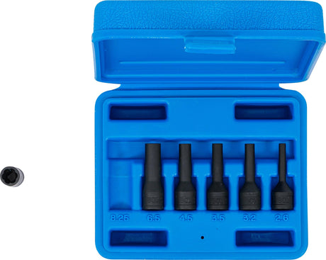 TWIST OFF SOCKET FOR GLOW PLUG ELECTRODES | 6.3 MM (1/4") DRIVE | 6 PCS. (5290)