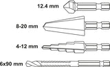 4PCS MULTI FUNCTION CUTTER SET WITH HEX (YT-44705)