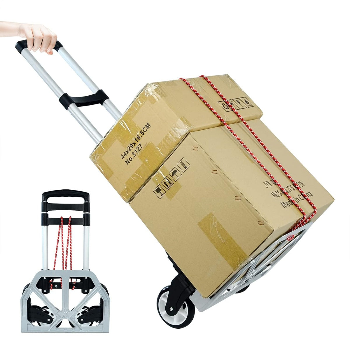 TRANSPORT TROLLEY ALUMINUM / FOLDABLE | 70 KG (RA-60A)