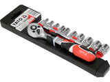 12 PCS SOCKETS SET 1/4" (YT-14432)