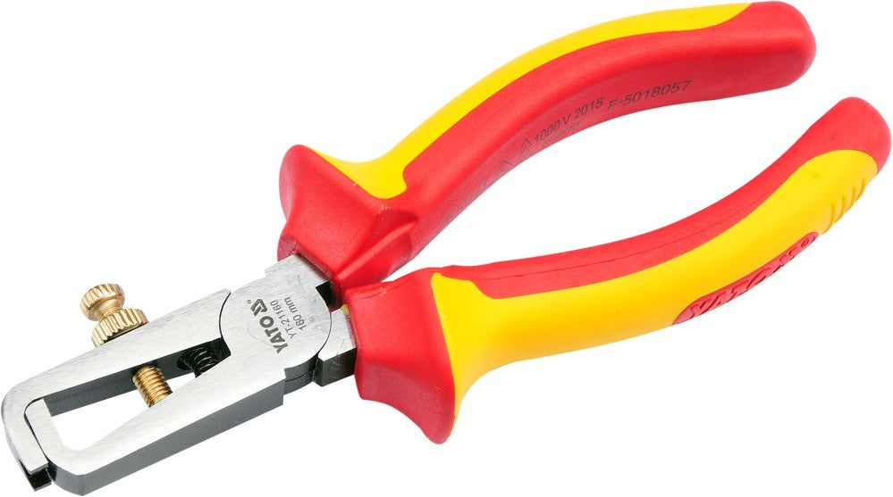 INSULATED WIRE STRIPPING PLIERS 160 VDE (YT-21160)