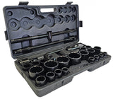 IMPACT SOCKET SET | CR-MO | 12-POINT | 25 MM (1") | 20 MM (3/4") | 26 PCS. (H4221226)