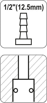QUICK COUPLER 1/2" (YT-2398)