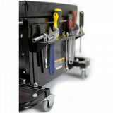 TOOL CABINET / STOOL WITH 3 DRAWERS AND FOLDABLE 2 TRAYS / SHELVES (V7031)