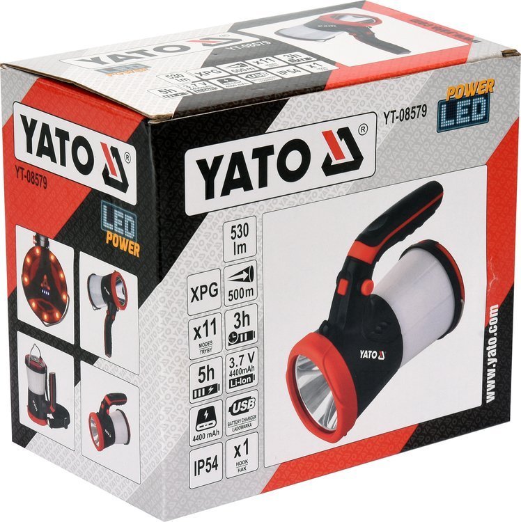 MULTIFUNCTIONAL SPOTLIGHT 3IN1 530LM (YT-08579)