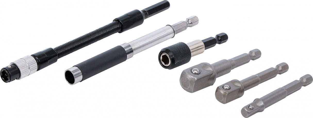 ELECTRIC DRILL BIT EXTENSIONS AND ADAPTERS SET | 6 PCS (20819)