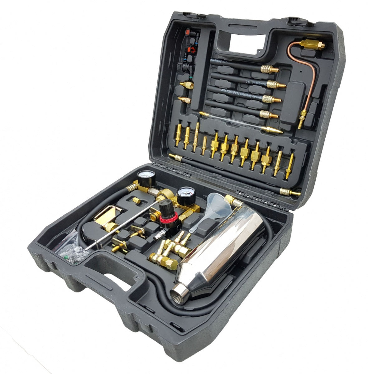 FUEL INJECTION TESTER AND INJECTOR CLEANING TOOL KIT (H1103)