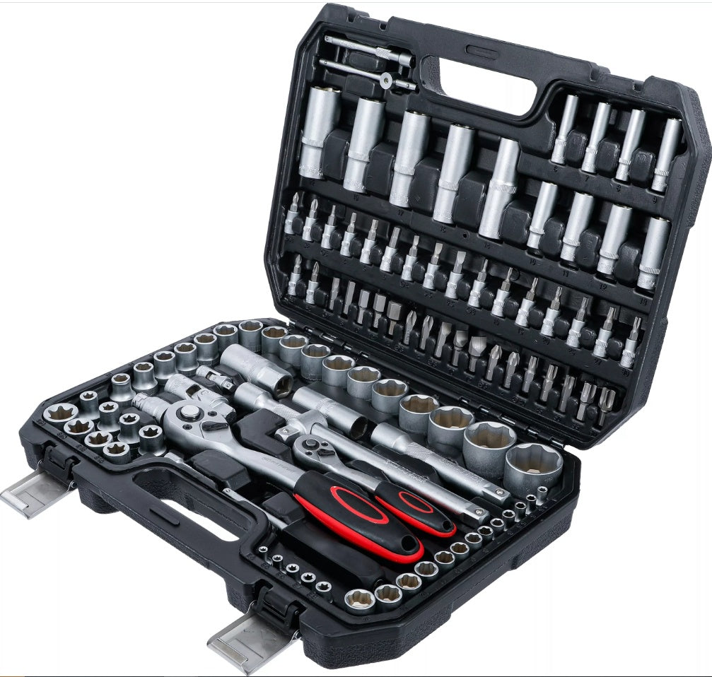 SOCKET SET | 6.3 MM (1/4") / 12.5 MM (1/2") DRIVE | 108 PCS. (2287)