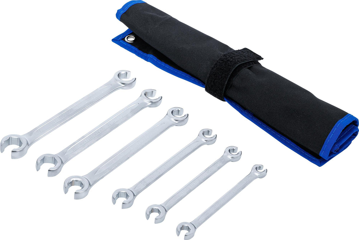 DOUBLE RING SPANNER SET, OPEN TYPE | 8 X 10 - 17 X 19 MM | 6 PCS. (1761)