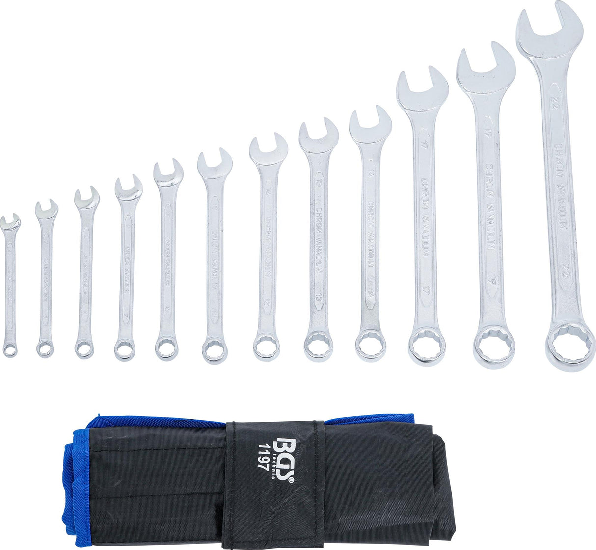 COMBINATION SPANNER SET | 6 - 22 MM | 12 PCS. (1197)