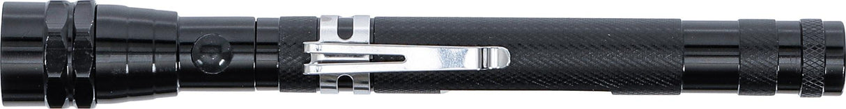 EXTENDABLE LED FLASHLIGHT WITH MAGNETIC PICK UP TOOL | "2-IN-1" (9303)