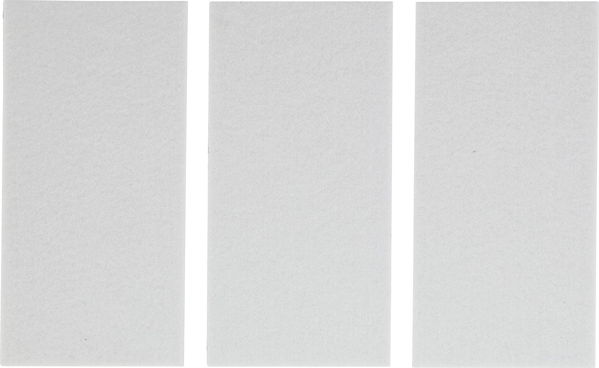 FELT PAD | MATS | WHITE | 100 X 200 MM | 3 PCS. (80711)