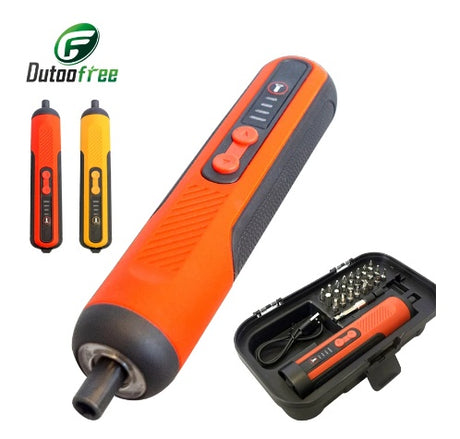 CORDLESS SCREWDRIVER | USB | WITH BIT SET | 24 PCS. (CES26)